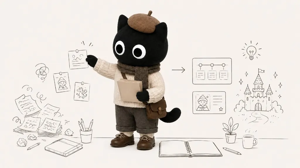 从零散灵感梳理成清晰的故事蓝图